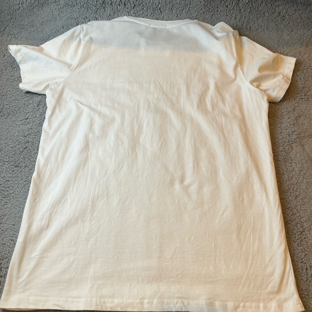 Gucci White Unisex Embroidered T-Shirt & Shorts matching Set ( BOTH PIECES) - Picture 5 of 15